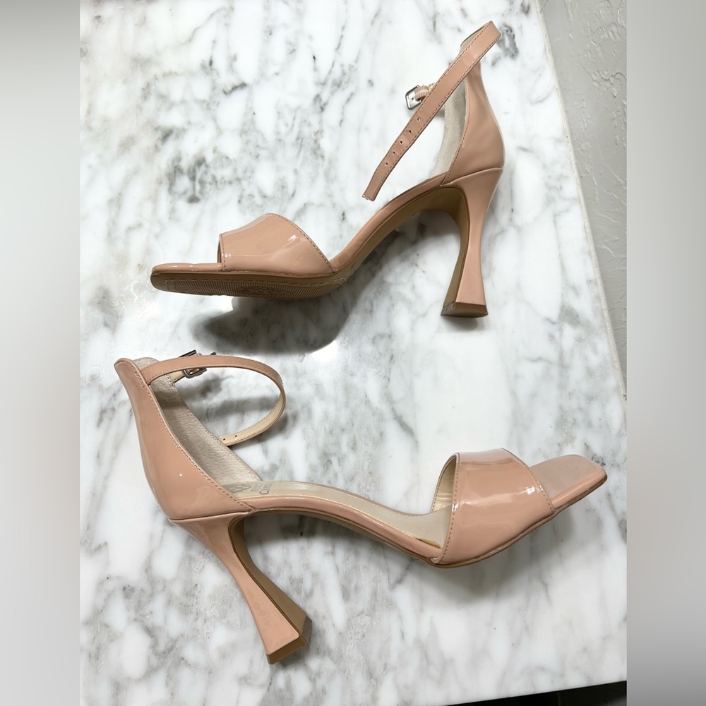 Vince Camuto Patent Leather Ankle Strap